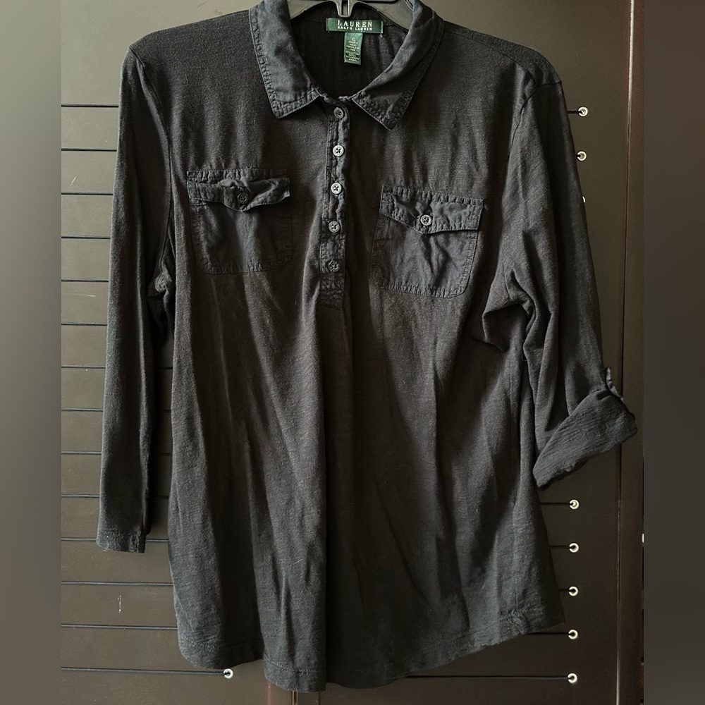 Ralph Lauren Roll-Tab Sleeve Shirt - XL